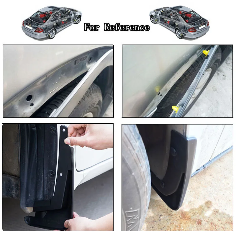 Auto Fastener 7mm Loch Tür Trim Panel Kunststoff Clips (100 Stück) – Bild 6