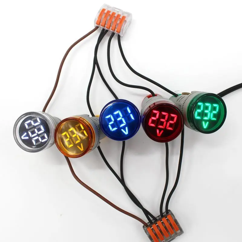Mini-LED-Digitalanzeige, Voltmeter, Wechselstrom, 60 V-500 V, digitale – Bild 6