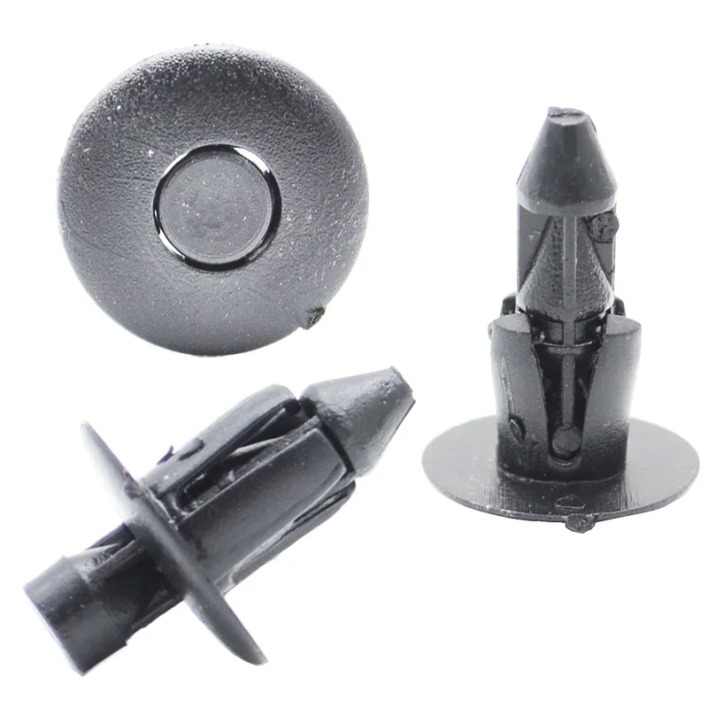 Auto Fastener 7mm Loch Tür Trim Panel Kunststoff Clips (100 Stück) – Bild 5
