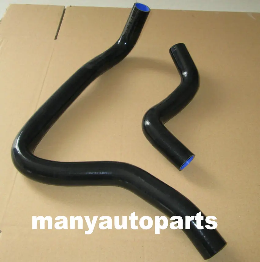 Silikon Kühler Kühlmittel Schlauch Für honda accord 97-00 CF4 SCHWARZ – Bild 4