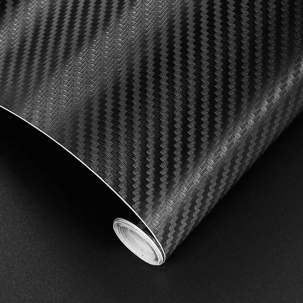 30x200 cm Motorrad 3D Carbon Faser Vinyl Auto Wrap Blatt Rolle Film – Bild 2