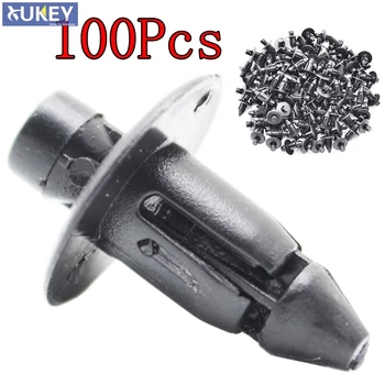 Auto Fastener 7mm Loch Tür Trim Panel Kunststoff Clips Nieten Retainer Für Toyota Lexus Auto (100 Stück)