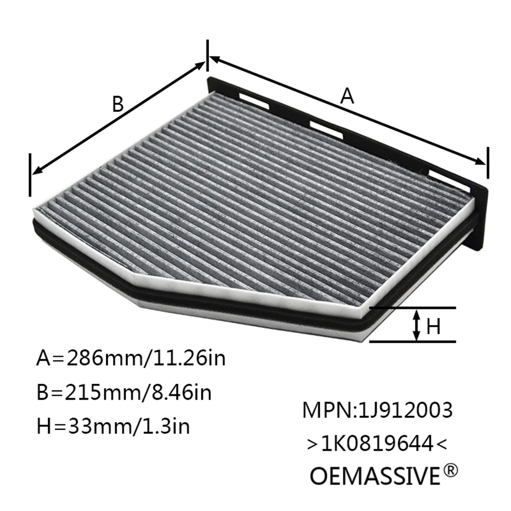 Auto Pollen Cabin Air Filter Für Seat Alhambra Altea Leon Toledo 2007 – Bild 4