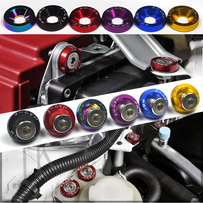 Universal 10PCS M6 Auto Styling Änderung JDM Aufkleber Passwort – Bild 4