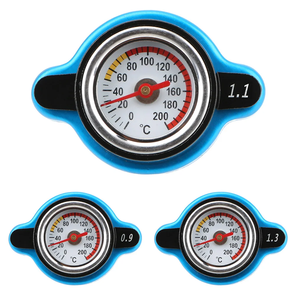 0,9/1,1/1,3 Bar Auto Wasser Tank Abdeckungen Mit Temperatur Gauge – Bild 2