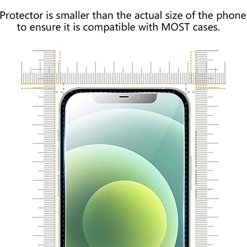 Schutz Glas Auf Für iPhone 17 16 15 14 13 12 11 Pro XR X XS (4 Stück) – Bild 3
