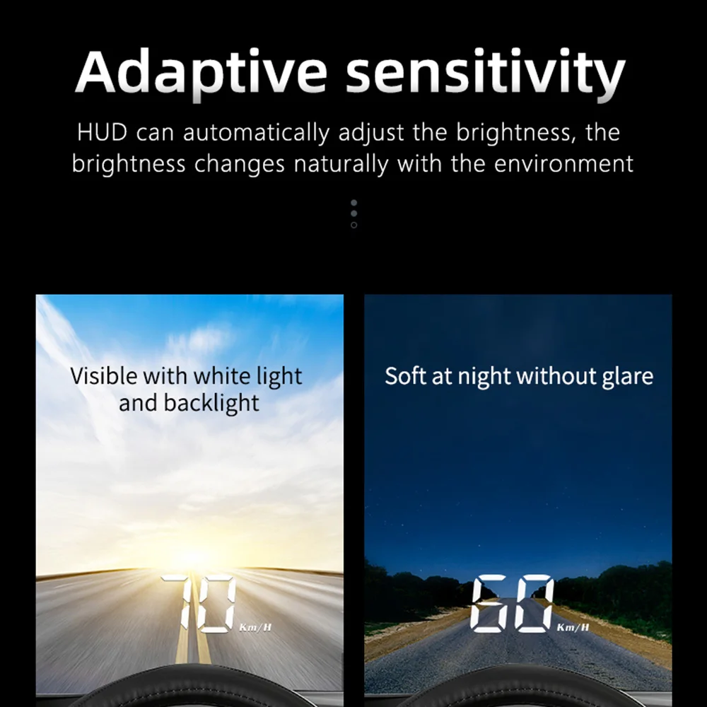 M3 Auto HUD OBD2 Head Up Display Tacho Monitor An Board Computer – Bild 4