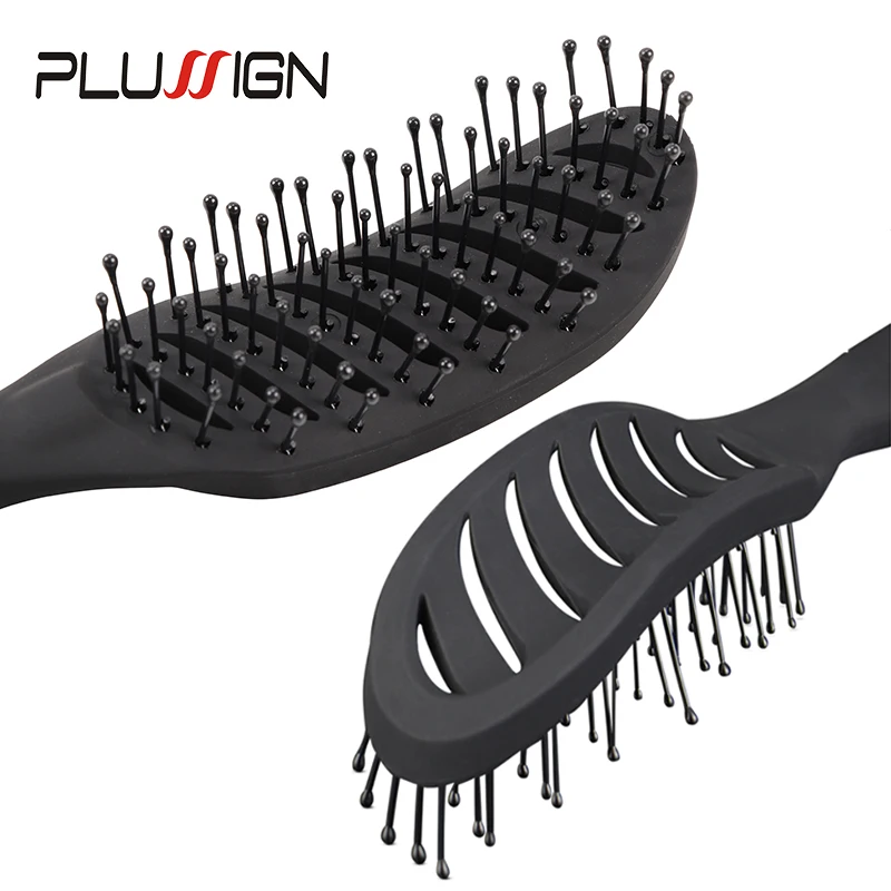 Styling Lockiges Haar Pinsel Salon Massage Kamm Pinsel Entwirren – Bild 5