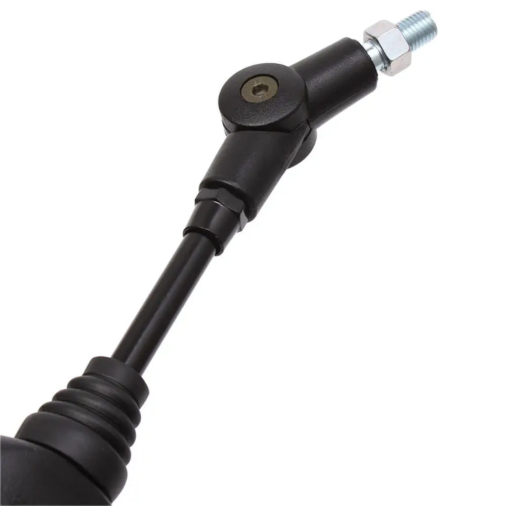Motorrad Schwarz Universal 10mm Seitenspiegel Rückspiegel Anti-Fall – Bild 5