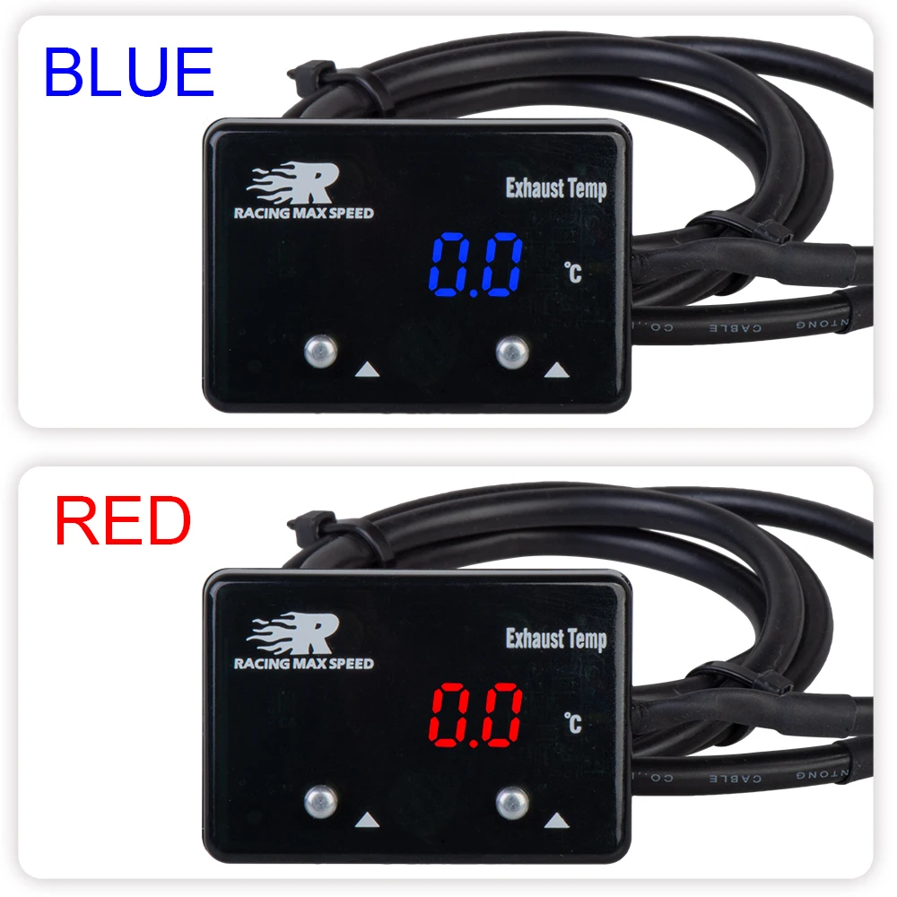 Auto Abgastemperaturanzeige Abgasmesser Digital mit Sensor EXT – Bild 6