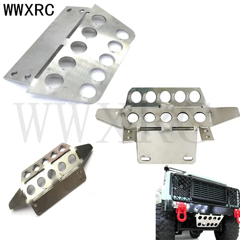 MN Modell 1:12 D90 D91 99S RC Auto Ersatzteile Upgrade Metall Front Rüstung Schutz