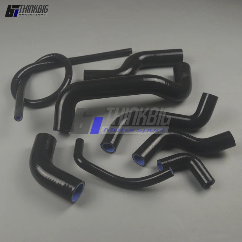 Silikon Kühler Schlauch Kit Für 1989-1993 Toyota Celica GT-Vier ST185 – Bild 2