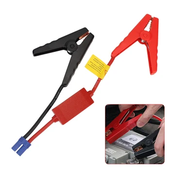 Universal Notfall Batterie Jump Kabel Klemmen Starthilfe Krokodil Clip Mit EC5 Stecker 12V Für Auto Lkw