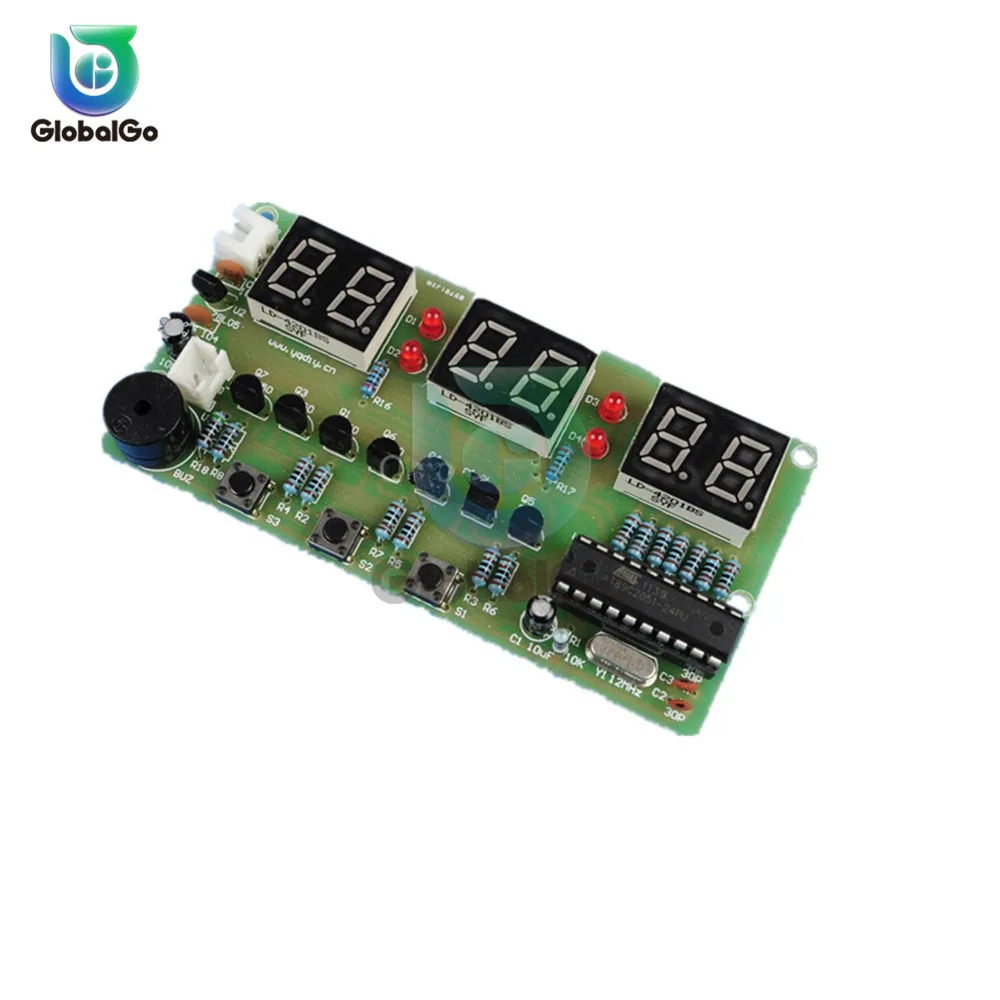 C51 Elektronische Uhr, 6-Bit-Elektronikuhr, elektronische – Bild 2