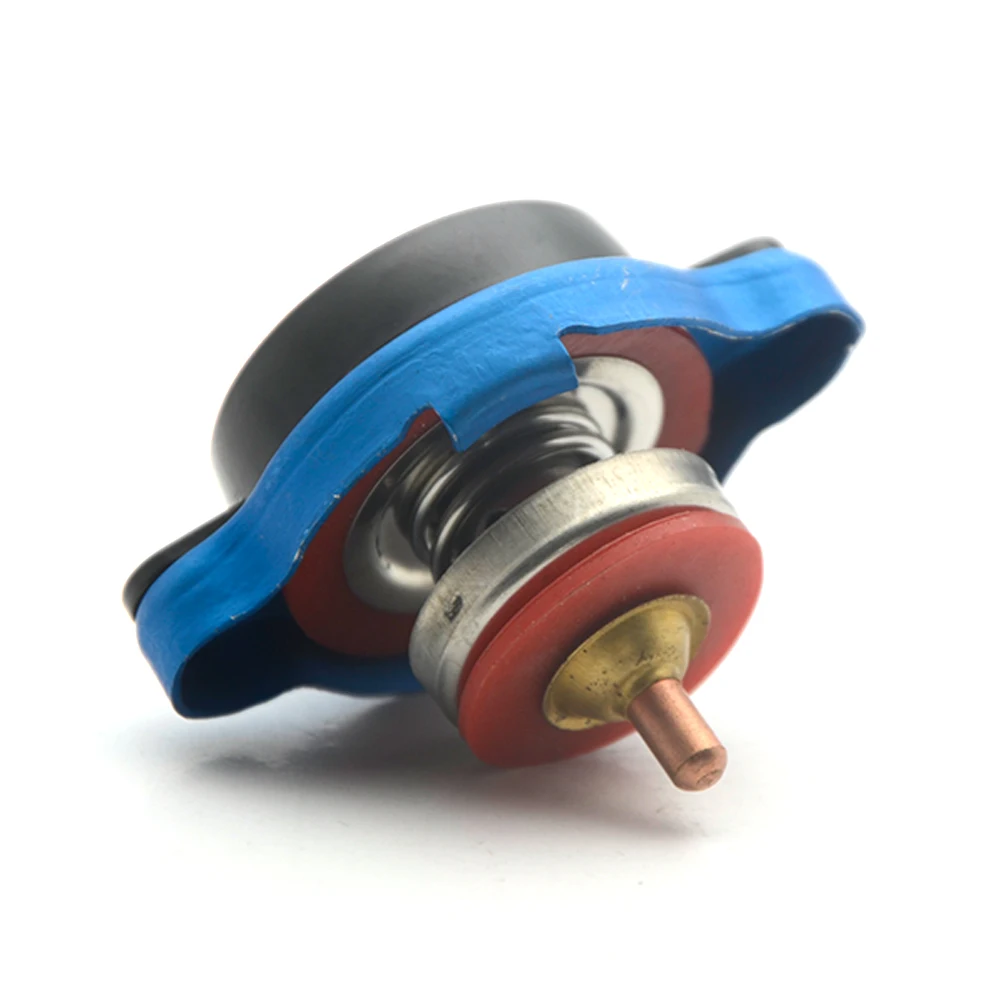 Auto Thermostat Gauge Kühlerdeckel Tank Abdeckung Temperatur Wasser – Bild 5