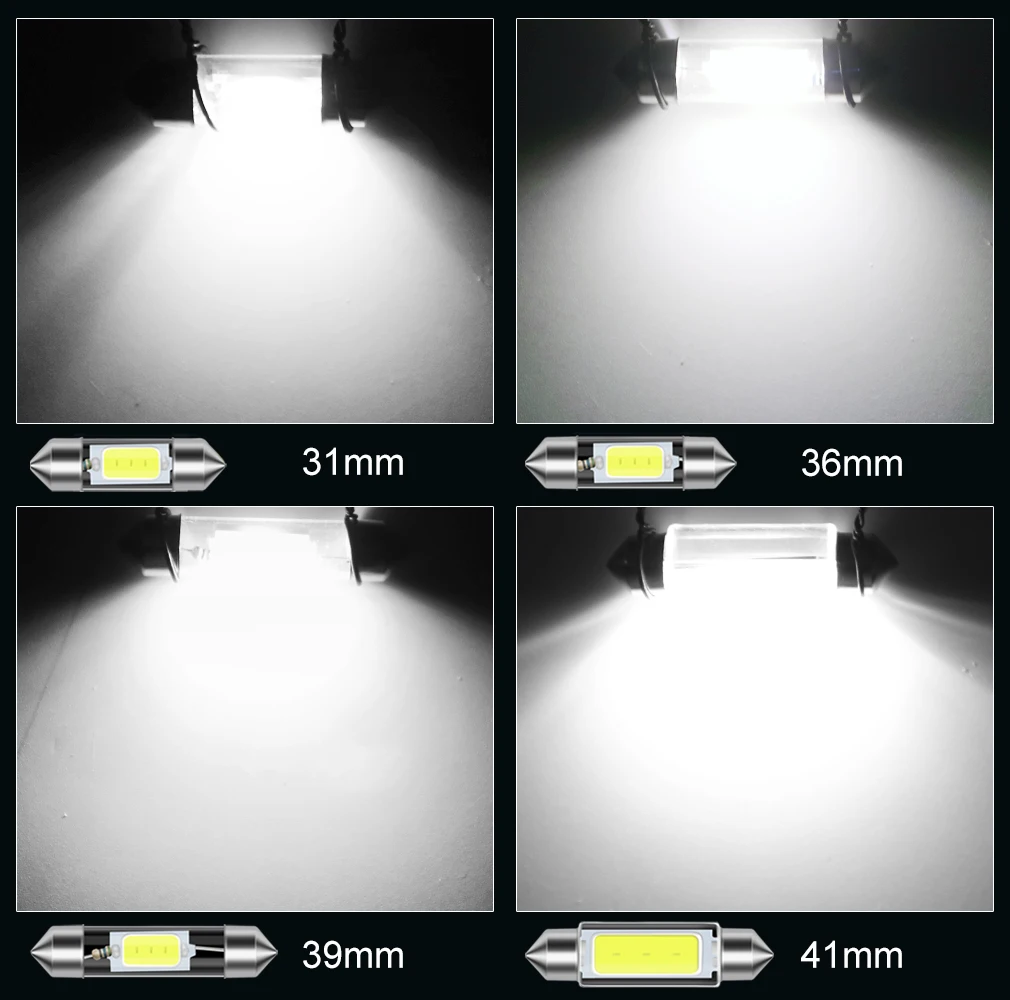C5W C10W Led-lampe Canbus 31mm 36mm 39mm 41mm Girlande Led (10 Stück) – Bild 5
