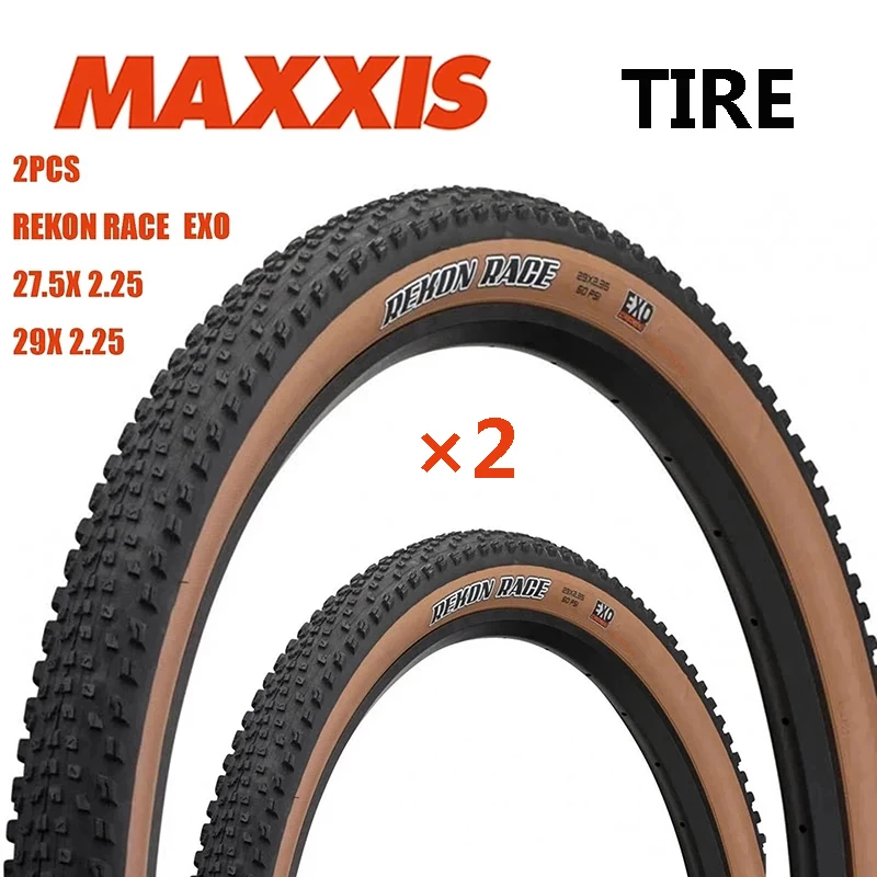 MAXXIS 29 MTB Fahrrad Reifen 27,5x2,25 29x2,25 REKON RACE EXO Reifen Anti Punktion Reifen MTB Bike (2 Stück)