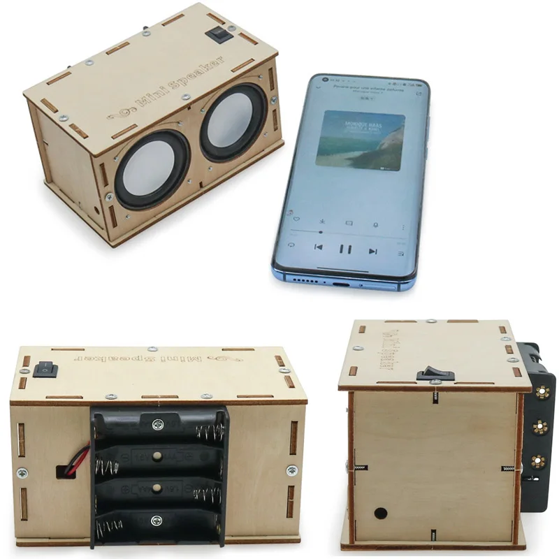 Elektronische Sound Verstärker DIY Bluetooth Lautsprecher Box – Bild 4