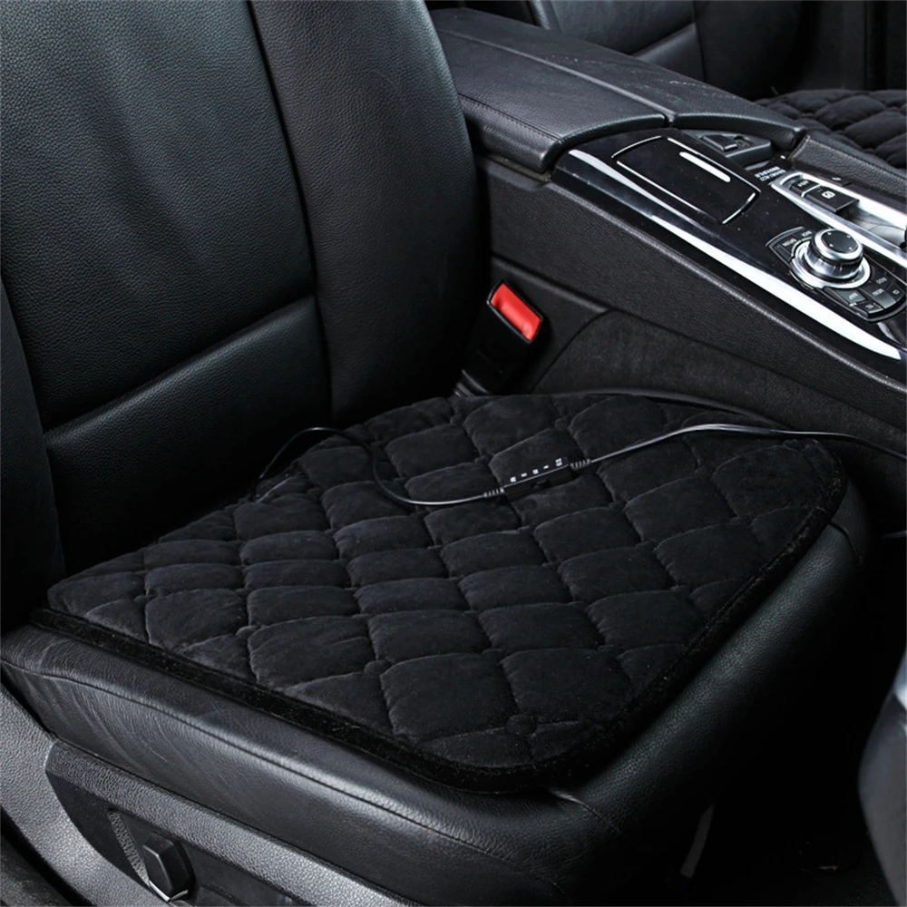 12V Beheizte Auto Sitz Abdeckung Elektrische Heizung Auto Sitzkissen Einstellbare Temperatur Winter Sitz