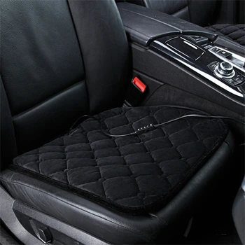 12V Beheizte Auto Sitz Abdeckung Elektrische Heizung Auto Sitzkissen Einstellbare Temperatur Winter Sitz