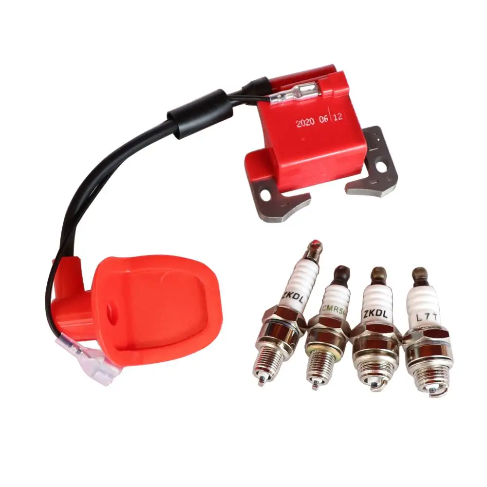 Motorrad ZÜNDSPULE Motor teil mit zündkerze für 2-Hub 43cc 47cc 49cc Mini Quad Tasche Dirt Bike ATV