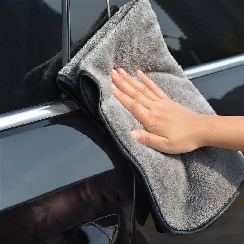 Mikrofaser Handtuch Auto Waschen Super Saugfähigen Auto Reinigung – Bild 2