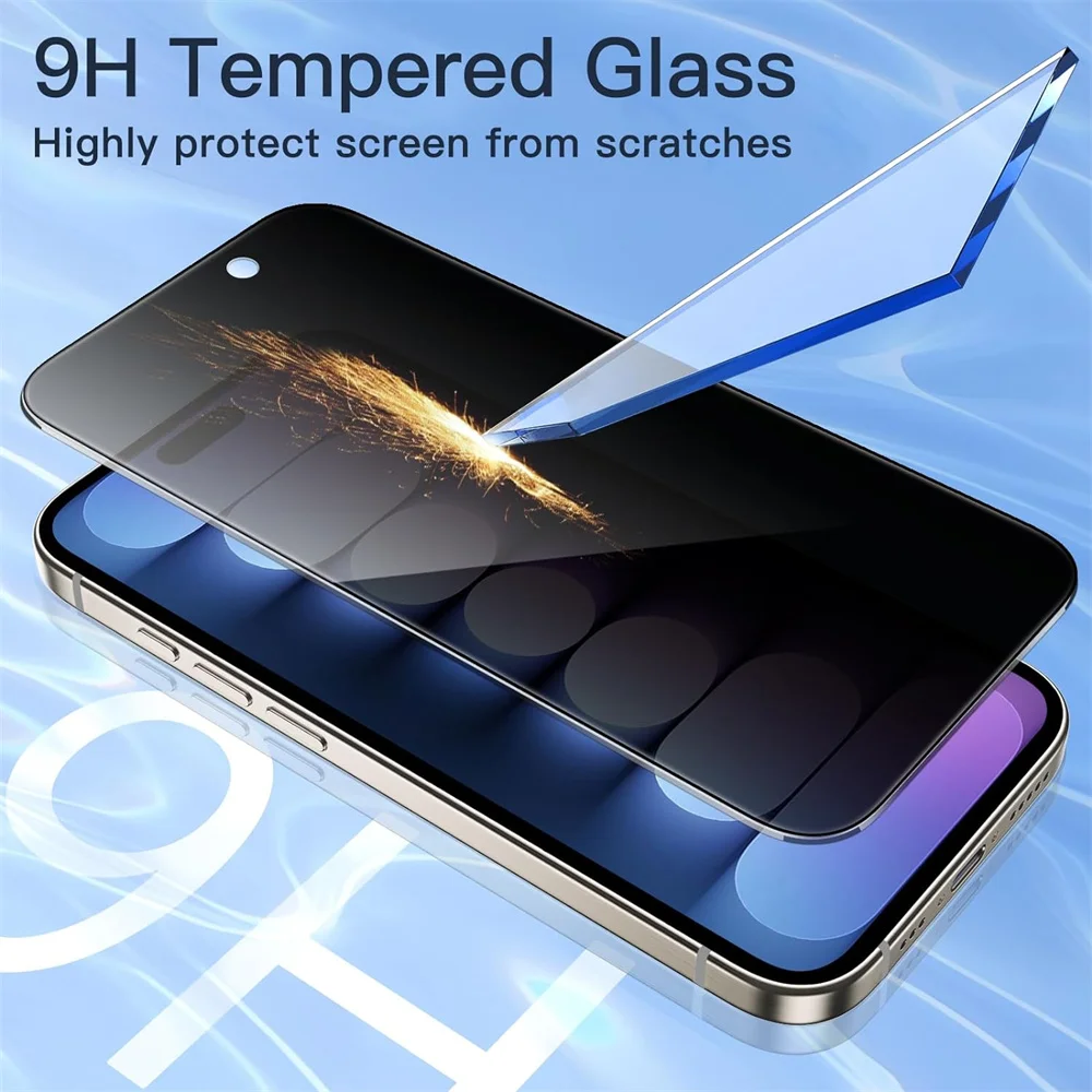Sichtschutz-Displayschutz für iPhone 18 17 Pro Max Anti-Spionage-Glas – Bild 6
