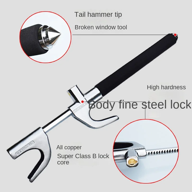 Auto Lenkrads chloss Diebstahls icherung Auto Gerät Universal Fit – Bild 2
