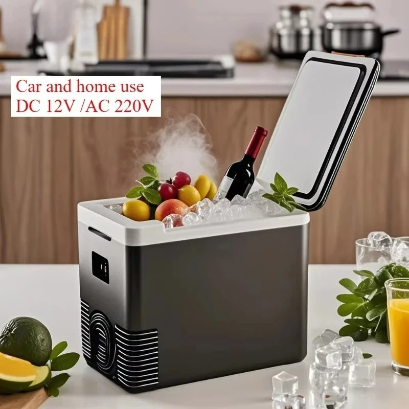 Mini-Kühlschrank 12V 220V Auto- und Haushaltskühlschrank – Bild 2