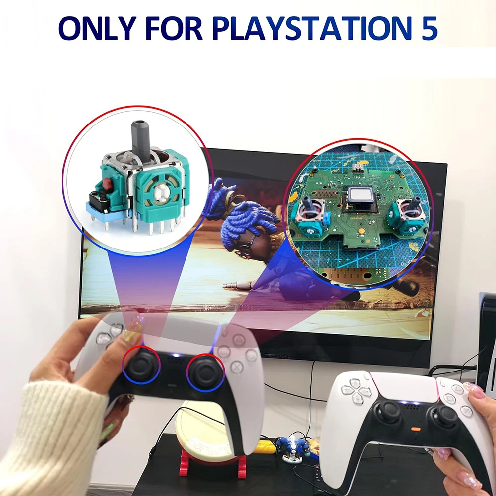 Ersatz 3D Analog Joysticks Daumensticks für Playstation 5 PS5 – Bild 6