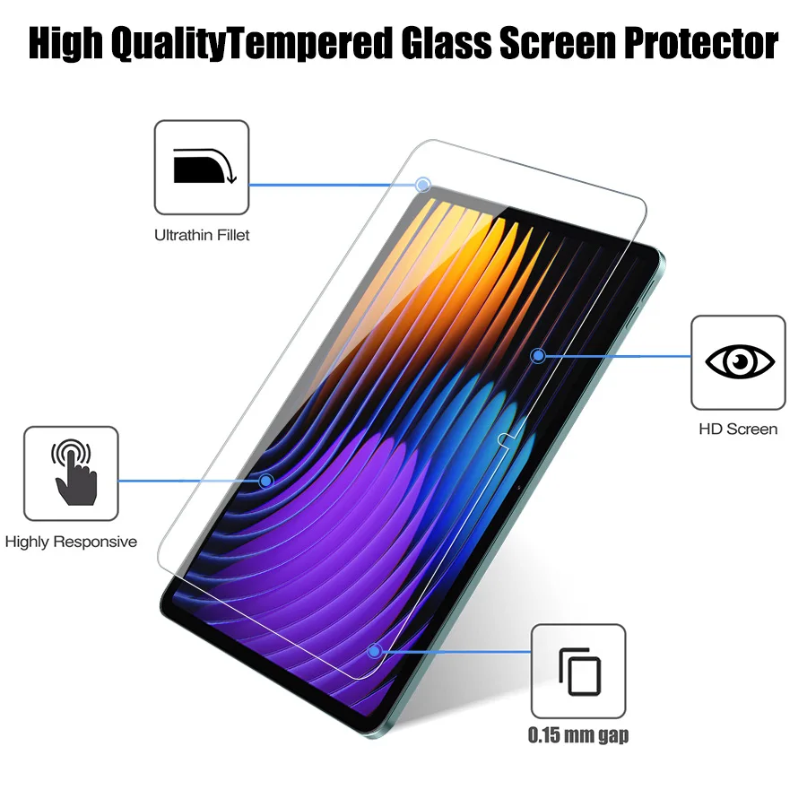 Xiaomi Pad 7 Pro 11,2 6 6s Pro 12,4 Screen Protector (2 Stück) – Bild 2