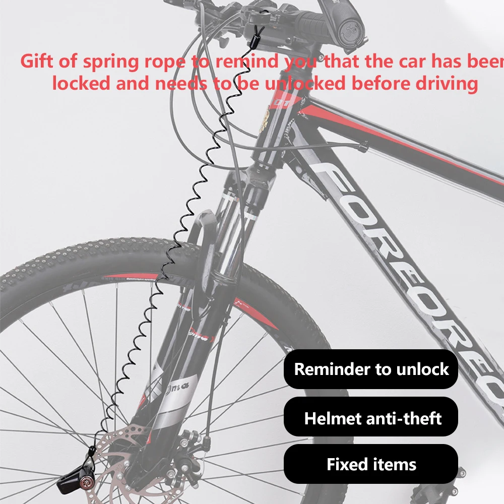 Motorrad Alarm Scheibenbremse Schloss Sicherheit Moto Rad Disk – Bild 6