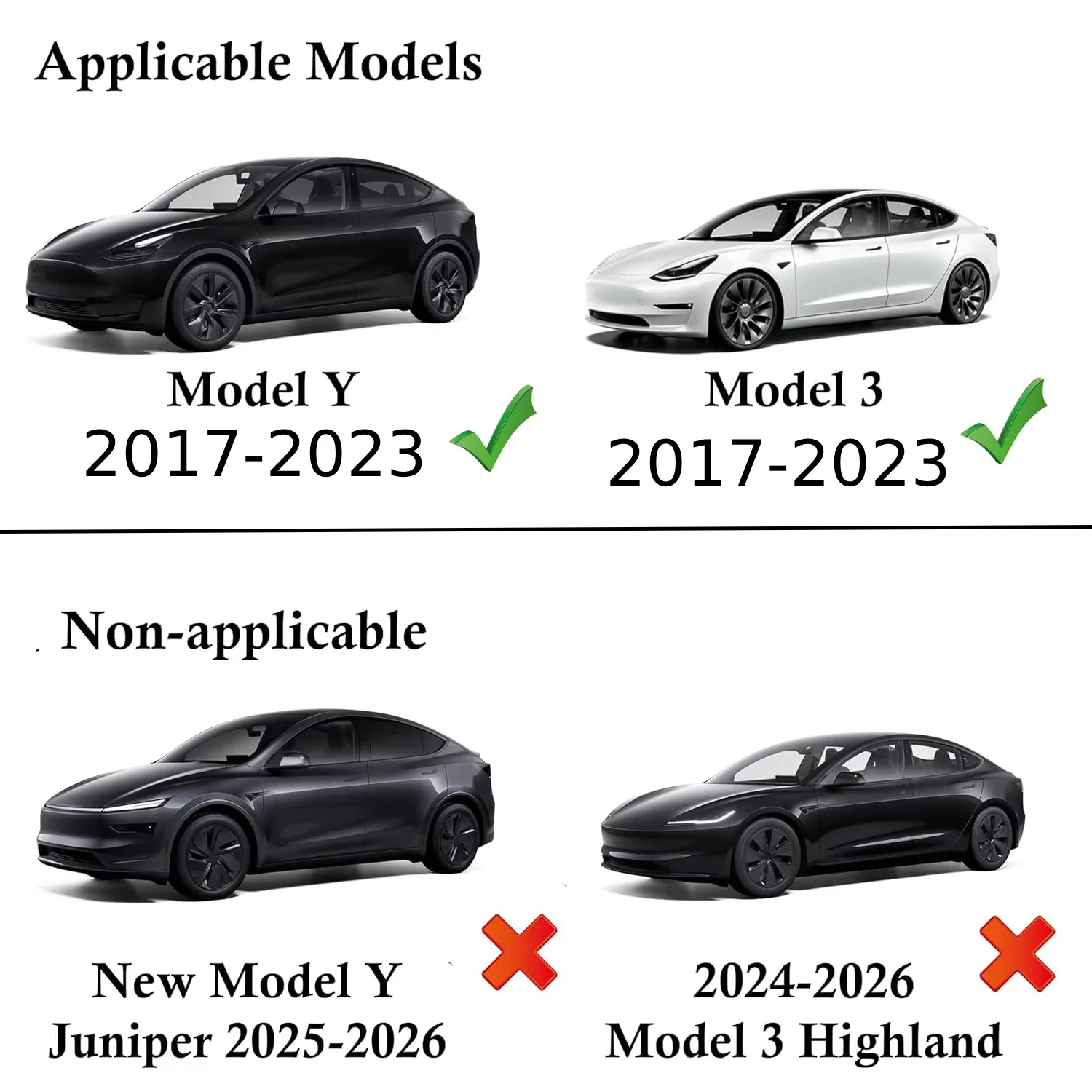 Hinten Air Vent Abdeckung Für Tesla Modell 3Y Zubehör Mittelkonsole – Bild 2