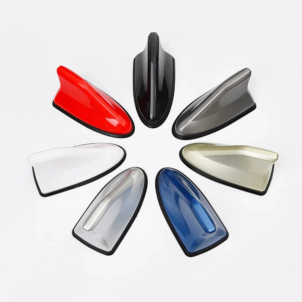 Auto Dach Shark Fin Antenne Topper Ersatz Auto Radio fm Antenne Signal – Bild 3