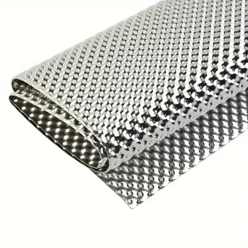 300X500mm Auspuff Hitzeschild Abgaskrümmer Geprägtes Aluminium Hitzeschild Turbo Krümmer Auspuff Elektrische
