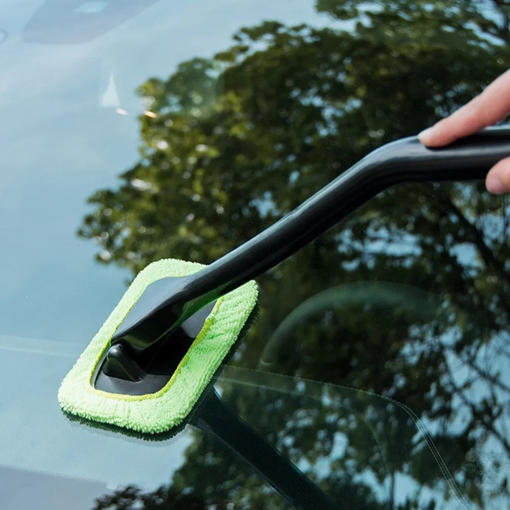 Auto Fenster Reiniger Pinsel Kit Windschutzscheibe Reinigung Waschen – Bild 3
