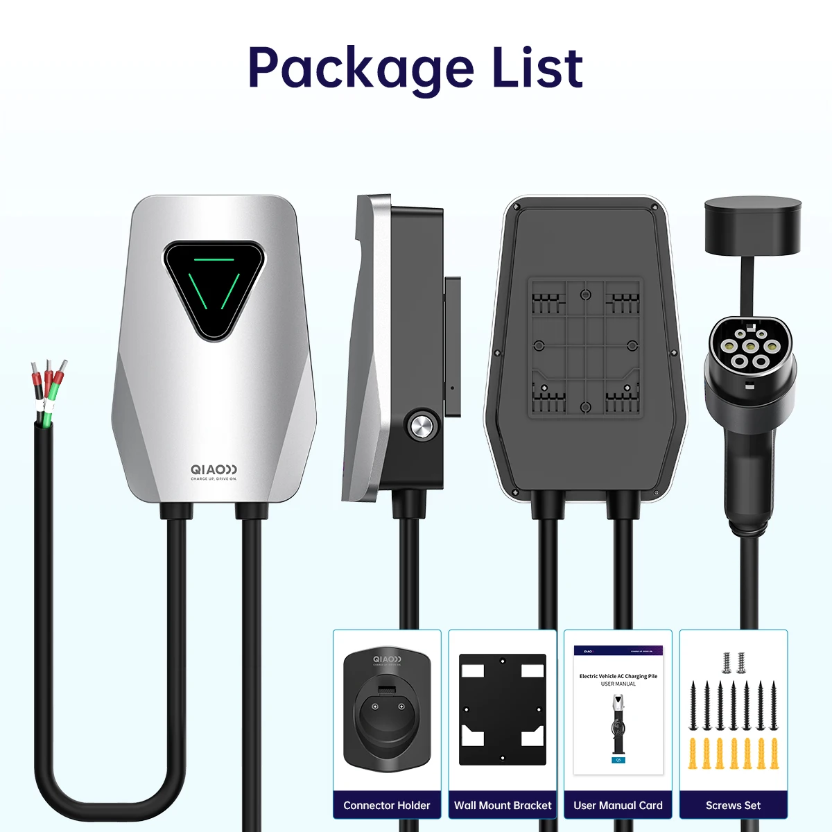 Typ2 EV-Ladestation 32A 7,4KW Elektrofahrzeug-Ladegerät EVSE Wallbox – Bild 6