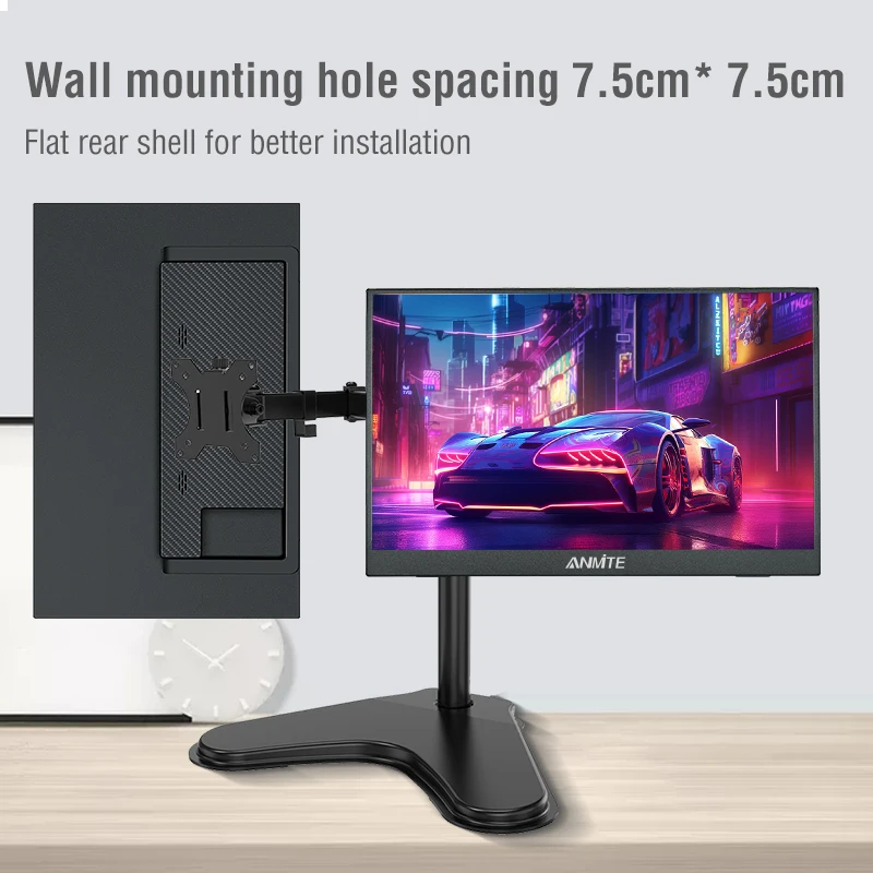 Anmite 16-Zoll tragbarer Touch-Monitor, berührungslos, optional 1200P – Bild 4