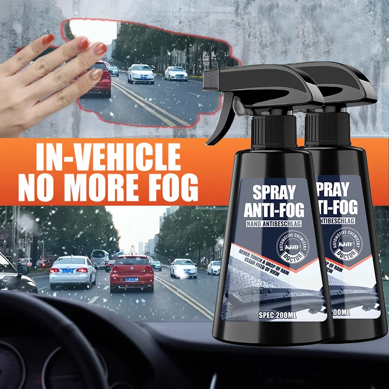 Auto Glas Anti-Regen Spray Auto Wasser abweisend Beschichtung Mittel – Bild 4