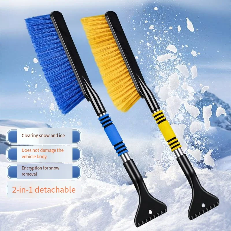 Auto-Schneebürste & Eiskratzer, Ergonomischer Schaumstoffgriff – Bild 5