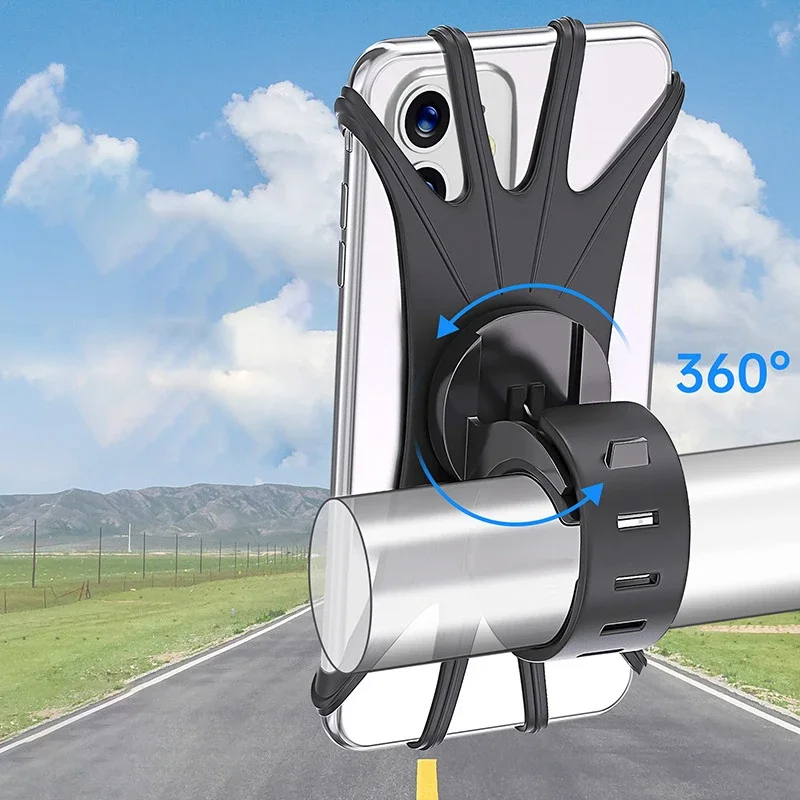 Fahrrad telefon halter fahrrad handy halter motorrad suporte celular – Bild 3