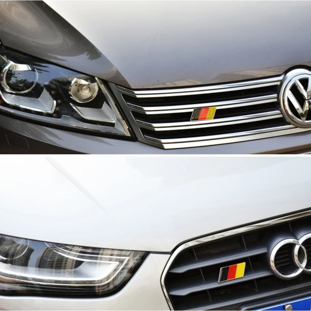 Deutsches Flaggen-Gitter-Emblem-Abzeichen für Volkswagen Scirocco – Bild 3