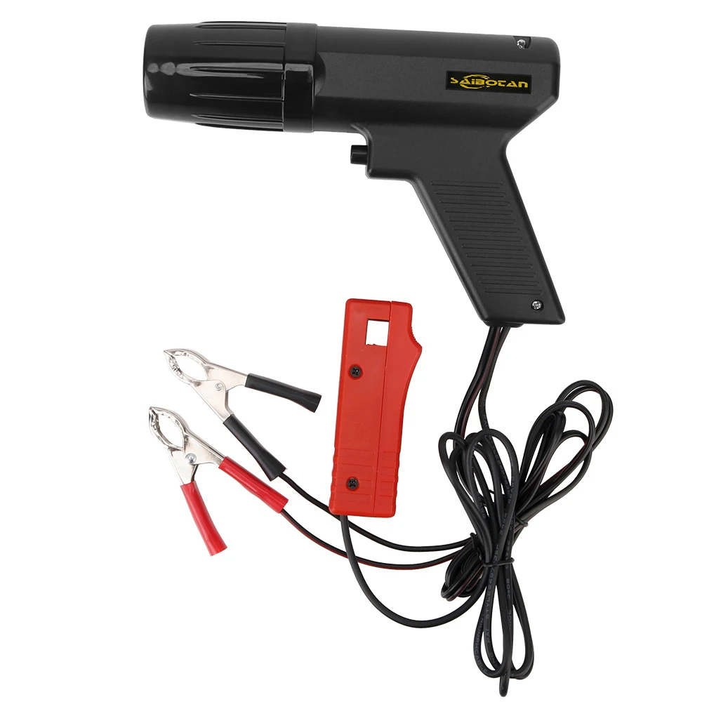 Auto Motorrad Marine Professionelle Auto Styling 12V Strobe Lampe Induktive Benzin Motor Zündung Timing Licht
