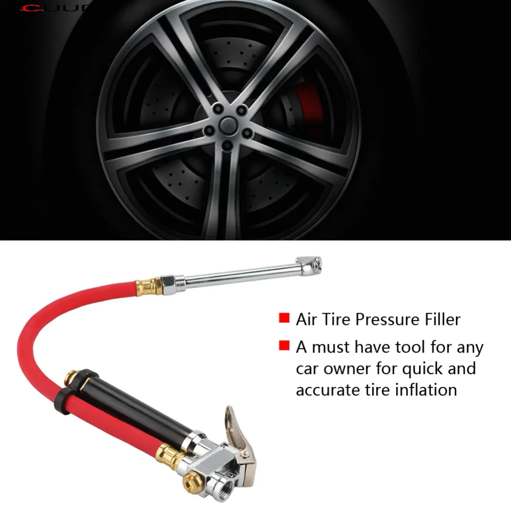 Handheld Auto Luft Reifen Druck Füllstoff Füllen Inflator Gauge Luft – Bild 6