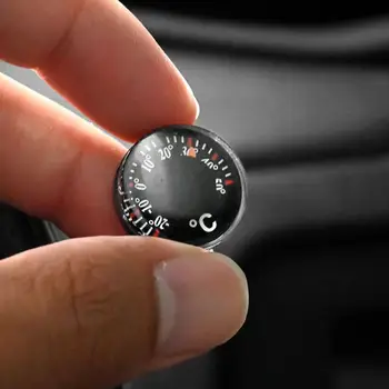 Mini-Auto-Thermometer, batterielos, Armaturenbrett-Thermometer, einfache Aufklebermontage, keine Batterie