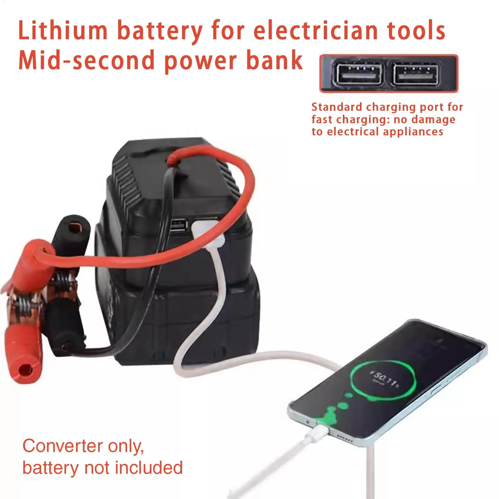 Zündgerät Starthilfe-Ladegerät für Lithium-Batterie – Bild 3