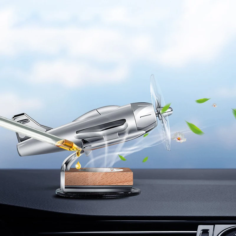 Auto-Innenzubehör, Solar-Flugzeug, Modell, Mittelkonsole, Dekoration – Bild 3