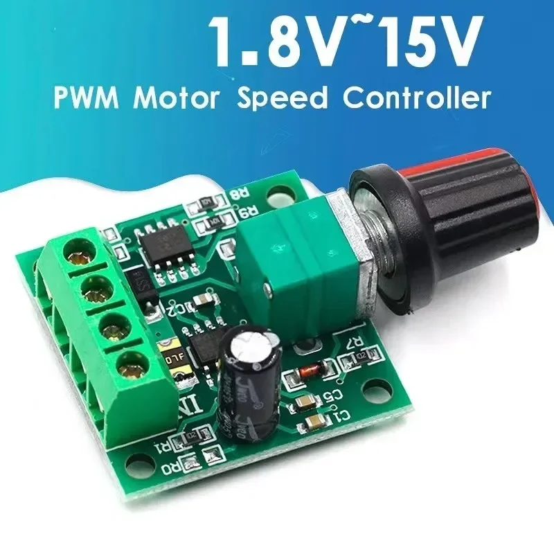 DC-Motor 1,8V 3V 5V 6V 12V PWM Einstellbarer Geschwindigkeitsregler – Bild 2