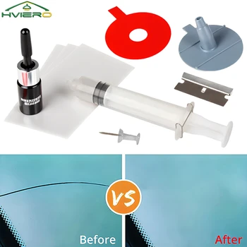 Auto Windschutzscheibe Reparatur Harz Kit Werkzeuge Windschutzscheibe Brechen Kratzer Restaurierung Schutz