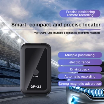 GF-22 Auto Tracker Mini Auto GPS Locator Anti-Verloren Aufnahme Tracking Gerät Mit Sprachsteuerung Telefon